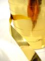 Kräuselband glänzend 10mm 250m gold