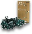 Lichterkette mini 20er 3m für Innen grün/klar