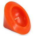 Schwimmkerze in Orange Ø13cm 