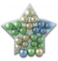 Weihnachtskugel Plastik 5cm Resenda 20St.