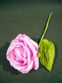 Foam Rose Ø 10cm pink-rosa 8St