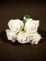 Foam Rose Ø 3cm creme 30St