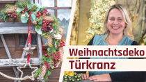 Weihnachtsdekoration Türkranz