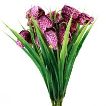Artikel Fritillaria Lila Schachbrettblume Künstliche Blumen 28cm 6 St