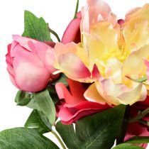 Artikel Pfingstrosen Seidenblumen Kunstblumen Rosa Pink 68cm