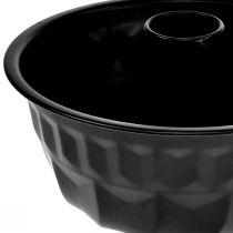 Artikel Küchendeko Gugelhupfform aus Metall Ø23cm Schwarz – Vielseitig für Dekoration und Pflanzen