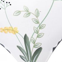 Artikel Herzen zum Hängen aus Metall Landhausstil 13cm×13cm 4 St