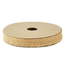 Artikel Juteband Dekoband Natur Bronze Geschenkband B12mm L10m
