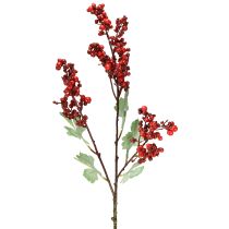 Artikel Künstlicher Beerenzweig Rot 74cm für Weihnachtsdeko
