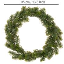 Artikel Türkranz aus künstlichem Tannengrün, 35 cm Durchmesser