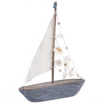 Artikel Segelboot Deko Segelschiff Holz Vintage 18×3,5×24cm