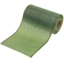 Kranzband Moiré Kranzband Grün 175mm 25m Salbei Grün