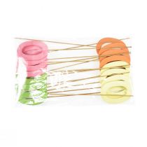 Artikel Zahlenstecker Geburtstag 0 Blumenstecker Holz 27,5cm 16 St