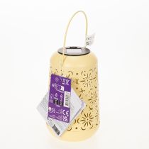 Artikel Solar Laterne für den Garten mit floralem Design und stimmungsvollem Licht 26cm