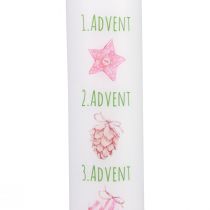 Artikel Adventskerze Stimmungslicht mit Weihnachtsmotiven