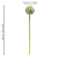 Artikel Blütenzweig künstlicher Allium naturgetreue Optik 90cm