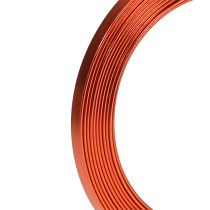 Artikel Aluminium Flachdraht Orange 5 mm x 1 mm 2,5 m für Bastel- und Dekorationsarbeiten