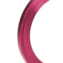 Artikel Aluminium Flachdraht Pink 5mm x 1mm 2,5m