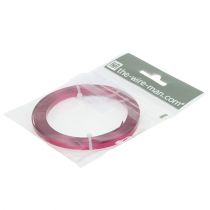 Artikel Aluminium Flachdraht Pink 5mm x 1mm 2,5m