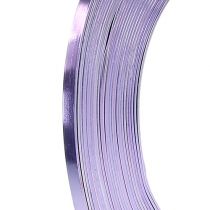 Aluminium Flachdraht Lavendel 5mm 10m