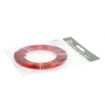 Artikel Aluminium Flachdraht Rot 5mm 10m Dekoration Floristendraht