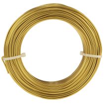 Artikel Aluminiumdraht Gold 2mm 60m Biegedraht für Bastel- und Dekorationsarbeiten