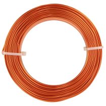 Artikel Aluminium Basteldraht Ø2mm Orange 60m Rolle für Dekoration und Bastelarbeiten