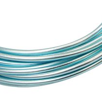 Artikel Aluminiumdraht Hellblau Ø 2mm 3m Basteldraht Dekodraht
