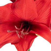 Artikel Künstliche Amaryllis Blume Rot mit Stiel 50 cm Weihnachtsdeko