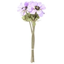Artikel Anemone Kunstblumen Windröschen Flieder L34cm 4er-Set
