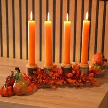 Artikel Künstliches Obst Set aus Keramik Apfel und Birne Herbstdeko 12 cm 3-teilig