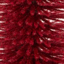 Artikel Deko-Tannenbaum aus Kunststoff schlank mit Holzfuss 80 cm rot
