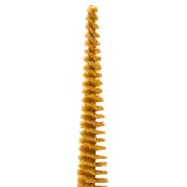 Artikel Deko Tannenbaum 80cm Kunststoff Senfgelb mit Holzfuss