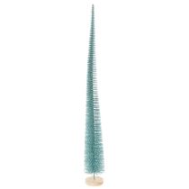 Artikel Künstlicher Tannenbaum 80cm Türkis mit Holzfuss für Innen