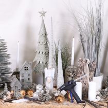 Artikel Deko Tannenbaum künstlich 60cm Weissgrau Innenbereich