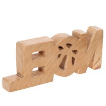 Artikel Schriftzug Noel aus Holz mit roter Schleife 18 cm für Innenbereich