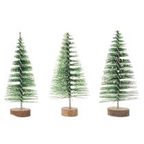 Artikel Künstliche Mini-Tannenbäume 6 cm beschneit 12 Stück