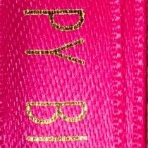 Artikel Geschenkband Polyester Rosa mit Happy Birthday Schriftzug 18m lang 1,5cm breit