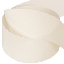 Artikel Dekoband aus Samt in Creme 40 mm x 20 m