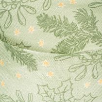 Artikel Geschenkband Stechpalme und Mistel Grün 40 mm x 15 m Polyester