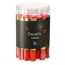 Artikel Baumkerzen Stabkerzen Ø13mm Kerzen Rot 10,5cm 22St