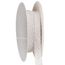 Artikel Spitzenband aus Baumwolle Weiss 15 mm x 10 m für Dekoration und Basteln