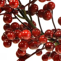 Artikel Beerenkranz Rot aus Kunststoff Ø35cm für weihnachtliche Dekoration