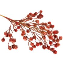 Artikel Künstlicher Beerenzweig aus Kunststoff 68 cm in Rot und Rosa für herbstliche Dekoration