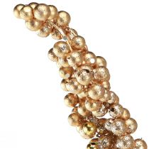 Artikel Beerenzweig mit goldenen Beeren Weihnachtszweig 70cm