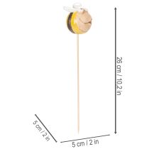 Artikel Gartenstecker Biene Outdoor Dekoration für den Garten und Balkon 26cm 4St