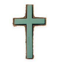 Artikel Steckschaum Kreuz groß Grün 53cm 2St Grabschmuck