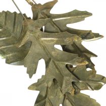 Artikel Dekoring Metallkranz mit Blättern Ø52cm Messing für Wanddekoration