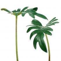 Artikel Blatt Philodendron 31cm Grün 12 St