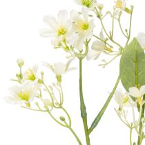 Artikel Dekorativer Apfelblütenzweig Kunstblume Creme 108 cm 2 Stück